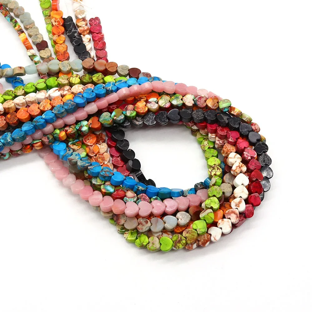 Natural Emperor Stone Loose Straight-hole Heart-shaped Flat Turquoise Beads Semi-finished DIY Accessories Necklaces Bracelets
Natural Emperor Stone Loose Straight-hole Heart-shaped Flat Turquoise Beads Semi-finished DIY Accessories Necklaces Bracelets