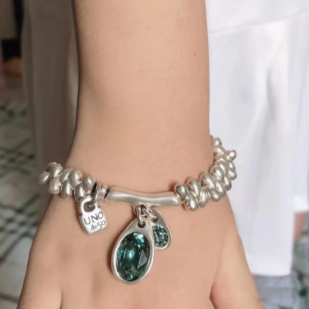 HSC 2022 New Popular High Quality Jewelry Colorful Pearl U-NO Alloy Classic Gold Bracelet For Women Factory Direct Free Deliver
HSC 2022 New Popular High Quality Jewelry Colorful Pearl U-NO Alloy Classic Gold Bracelet For Women Factory Direct Free Deliver