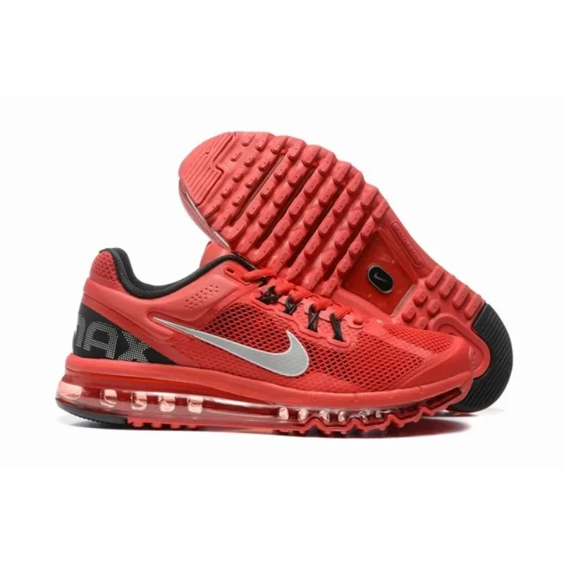 Nike Air Max 2013 Pimento Red Black Lightweight Air Cushion Men Women Sports Running Shoes Casual Outdoor Sneakers 554886-600
Nike Air Max 2013 Pimento Red Black Lightweight Air Cushion Men Women Sports Running Shoes Casual Outdoor Sneakers 554886-600