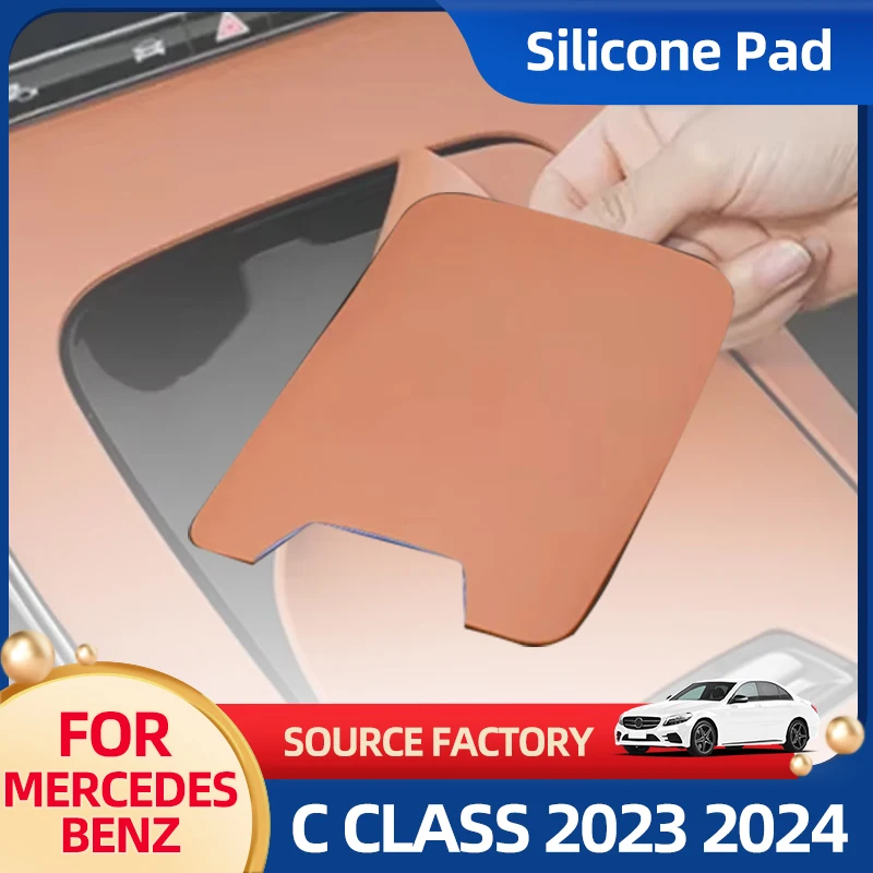 Внутренние наклейки для Mercedes Benz C Class 2023 2024 C260L C200L GLC 2023 2024, силиконовая накладка на центральную консоль, пылезащитная, нескользящая M
Внутренние наклейки для Mercedes Benz C Class 2023 2024 C260L C200L GLC 2023 2024, силиконовая накладка на центральную консоль, пылезащитная, нескользящая M
