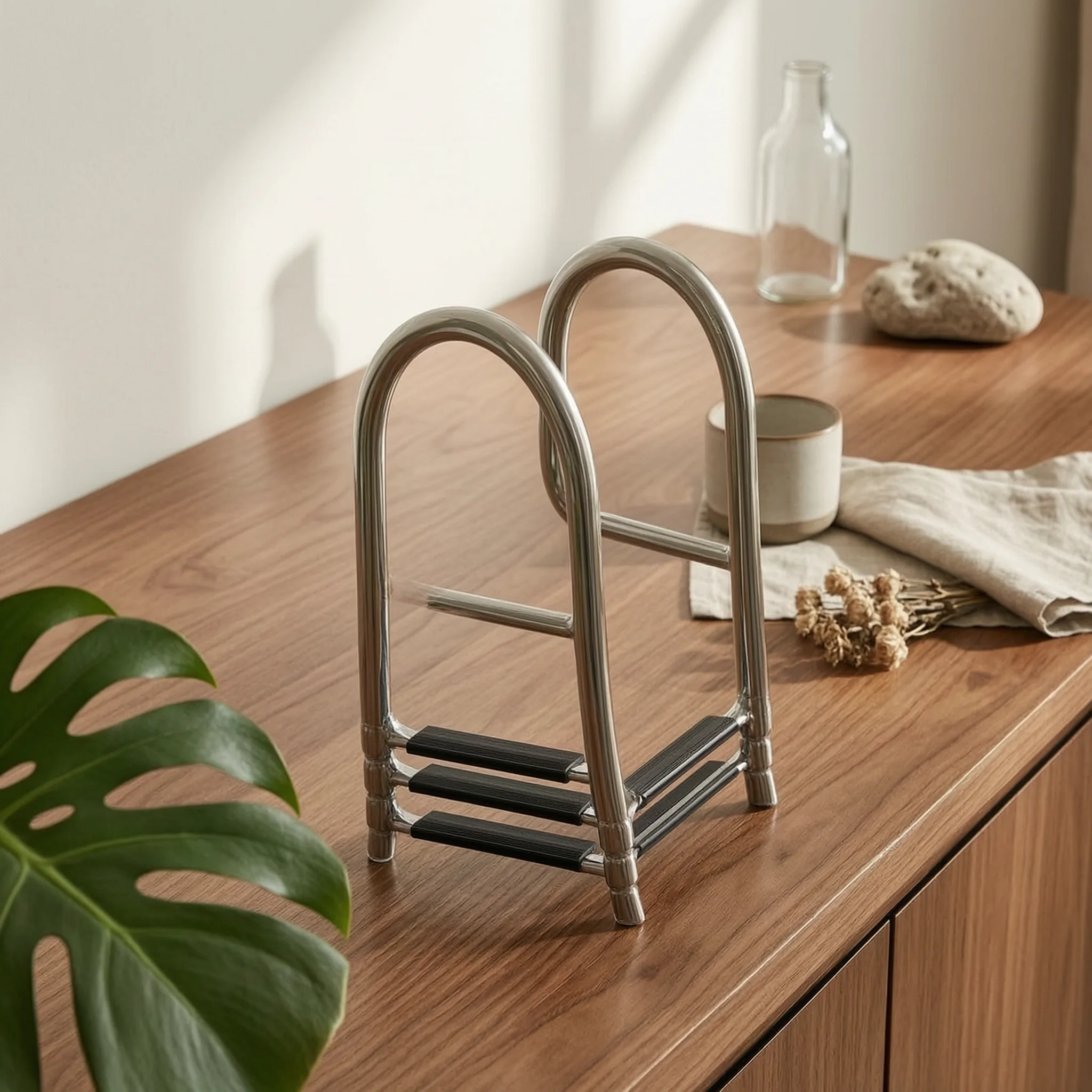 Boat Boarding Ladder Polished Finish Stainless Steel Boat Ladder Heavy Duty Lightweight
Boat Boarding Ladder Polished Finish Stainless Steel Boat Ladder Heavy Duty Lightweight