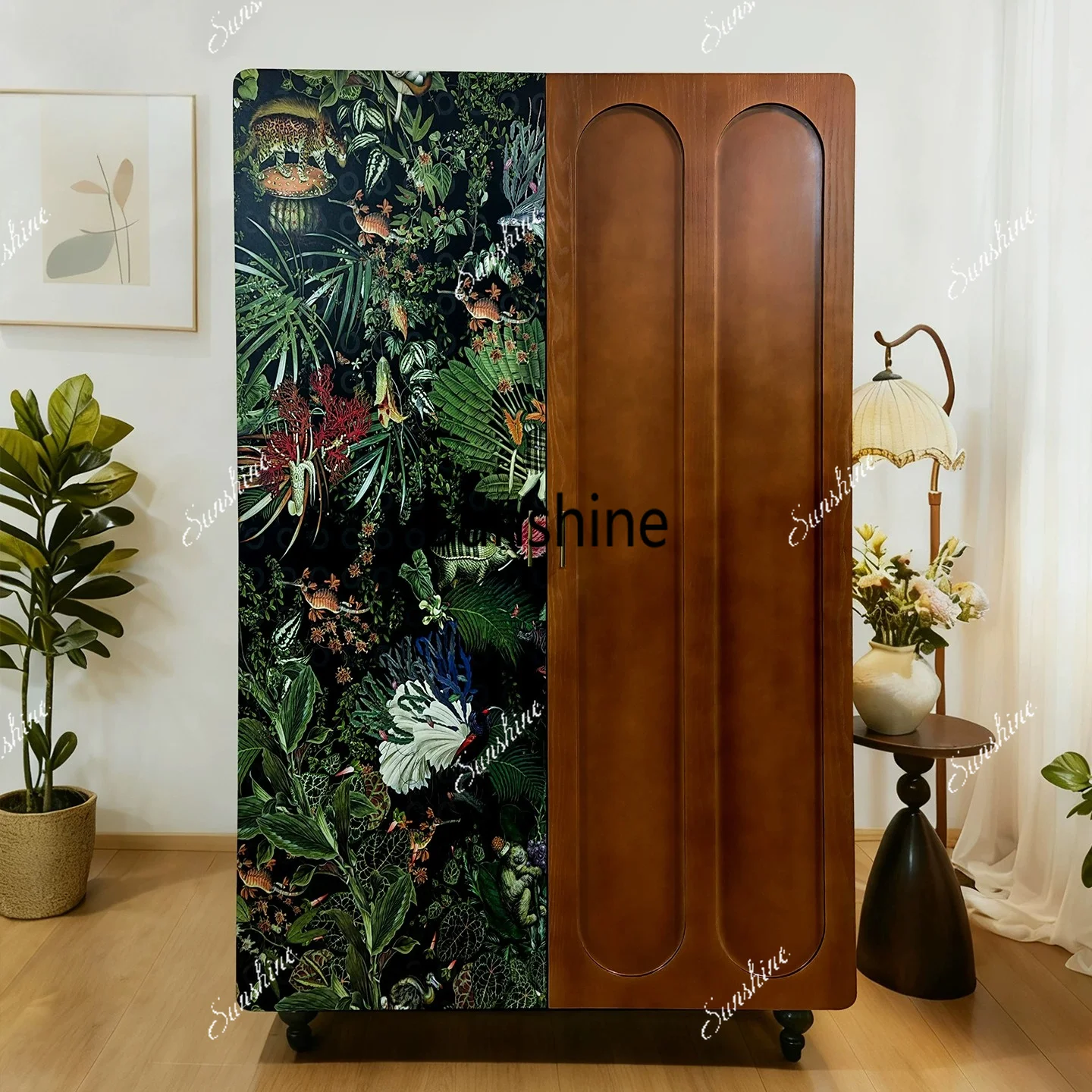 American retro solid wood wardrobe premium hotel bedroom bedside cabinet
American retro solid wood wardrobe premium hotel bedroom bedside cabinet