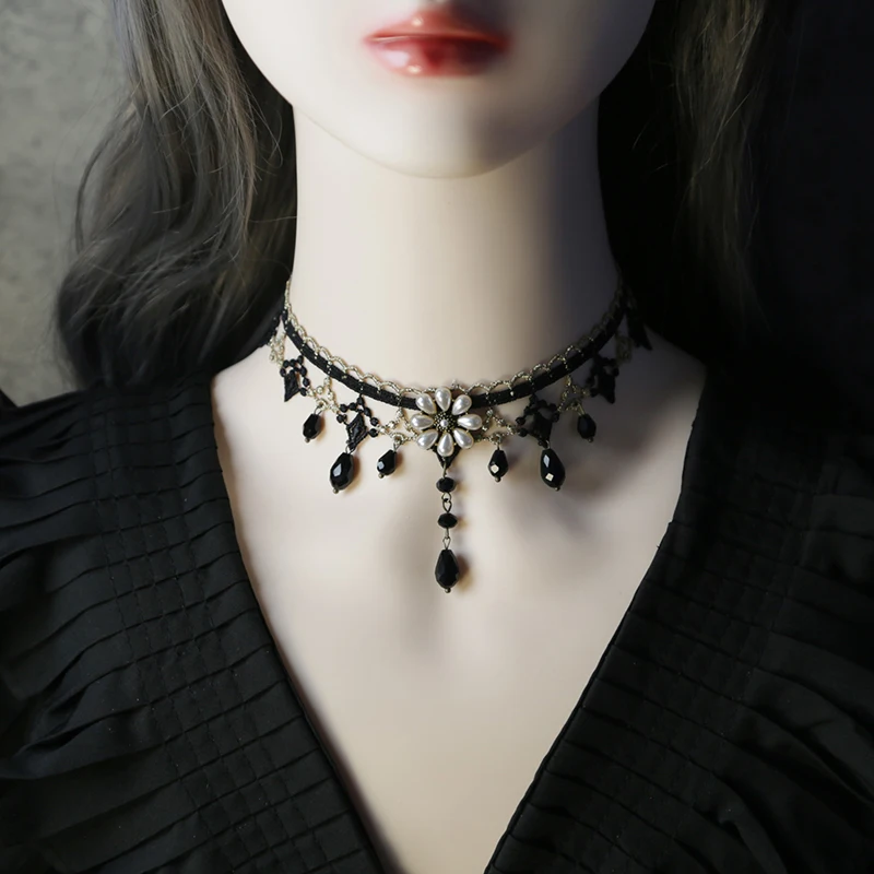 Винтажное дворцовое ожерелье, двухслойная готическая кружевная цепочка на ключицы, танцевальная вечеринка, Лолита, косплей, цепочка на ключицы, Harajuku KC, украшение
Винтажное дворцовое ожерелье, двухслойная готическая кружевная цепочка на ключицы, танцевальная вечеринка, Лолита, косплей, цепочка на ключицы, Harajuku KC, украшение
