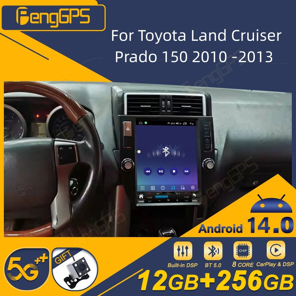Для Toyota Land Cruiser Prado 150 2010-2013 Android автомобильный радиоприемник беспроводной стереоприемник Carplay авторадио мультимедийный плеер GPS
Для Toyota Land Cruiser Prado 150 2010-2013 Android автомобильный радиоприемник беспроводной стереоприемник Carplay авторадио мультимедийный плеер GPS