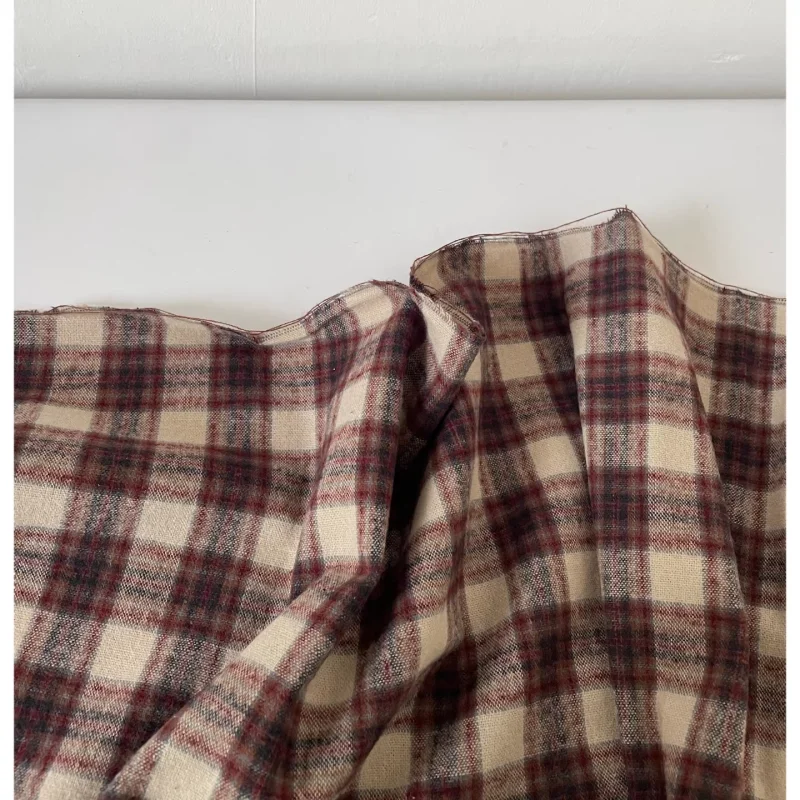 Retro woven checkered dark-colored cotton fabric for blouse shirt dress clothing handmade DIY fabric
Retro woven checkered dark-colored cotton fabric for blouse shirt dress clothing handmade DIY fabric