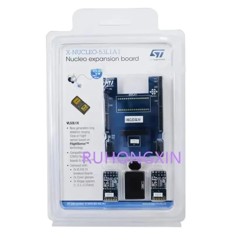 X-NUCLEO-53L1A1 VL53L1X STM32 Nucleo Плата расширения датчика удаленного измерения расстояния
X-NUCLEO-53L1A1 VL53L1X STM32 Nucleo Плата расширения датчика удаленного измерения расстояния