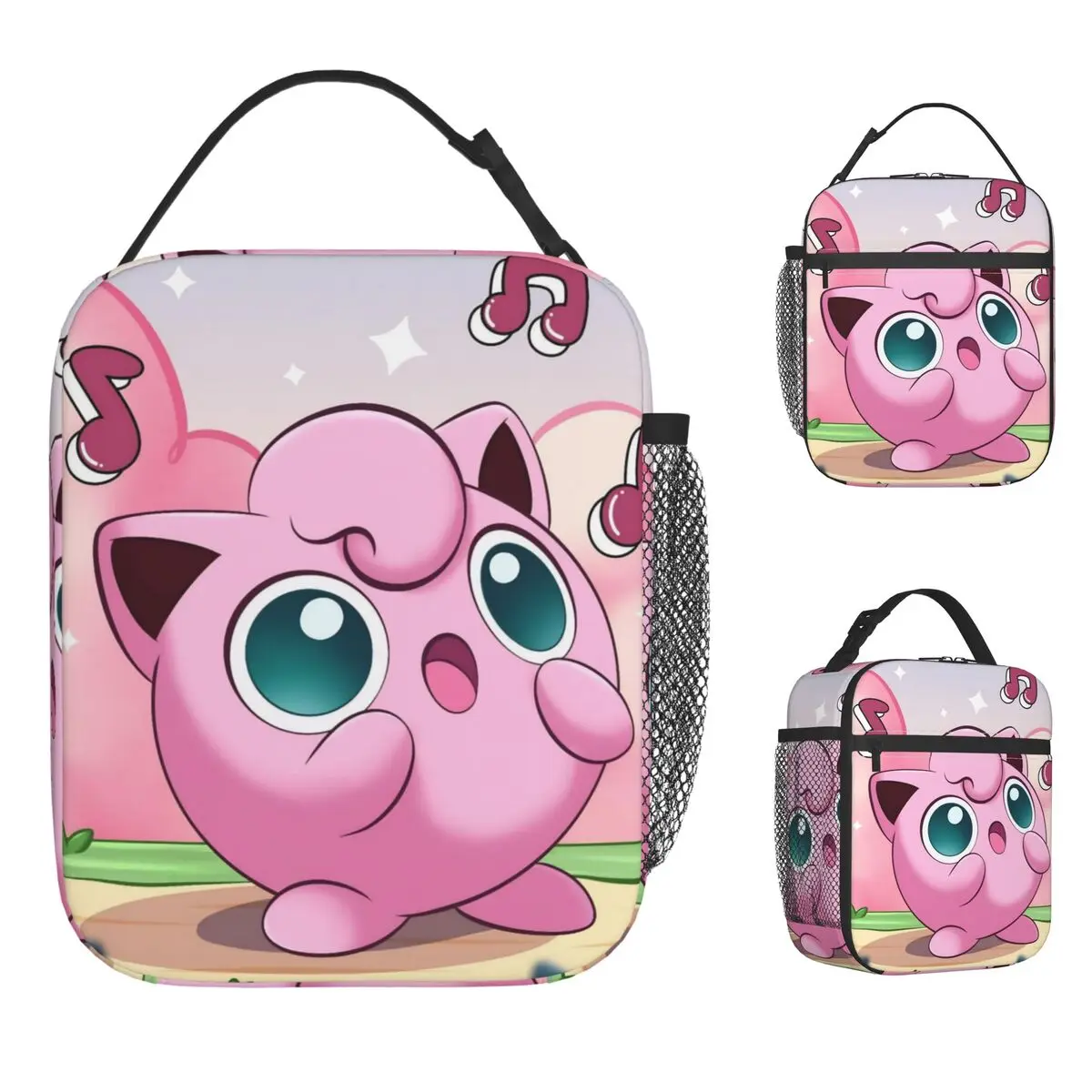 Сумка для обеда Jigglypuff, дорожная сумка для обеда для детей, термосумка для обеда с забавным графическим дизайном, удобная сумка-холодильник из оксфордской ткани
Сумка для обеда Jigglypuff, дорожная сумка для обеда для детей, термосумка для обеда с забавным графическим дизайном, удобная сумка-холодильник из оксфордской ткани
