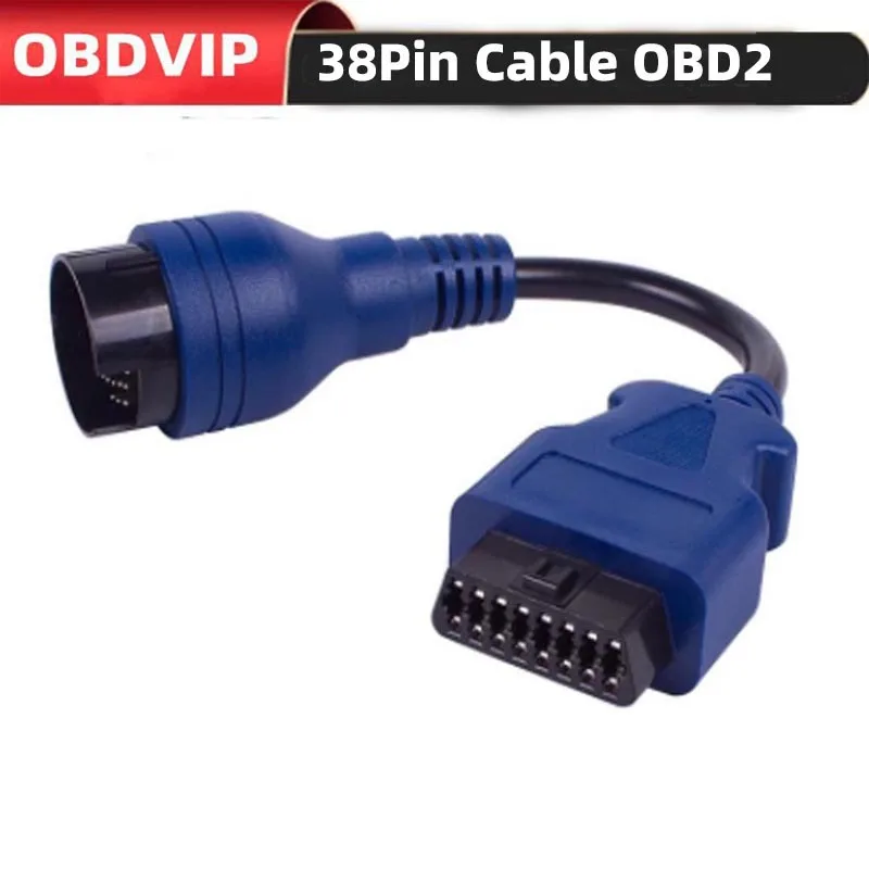 For IVECO 38PIN To 16PIN OBD2 Cable Suitable for Iveco 38-pin Truck Connection Cables
For IVECO 38PIN To 16PIN OBD2 Cable Suitable for Iveco 38-pin Truck Connection Cables