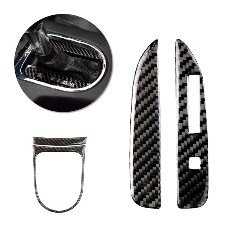 For Ford Mustang 2015 2016 2017 2pcs Carbon Fiber Interior Side Gear Shift Panel Strip Decor Cover Sticker Trim
For Ford Mustang 2015 2016 2017 2pcs Carbon Fiber Interior Side Gear Shift Panel Strip Decor Cover Sticker Trim