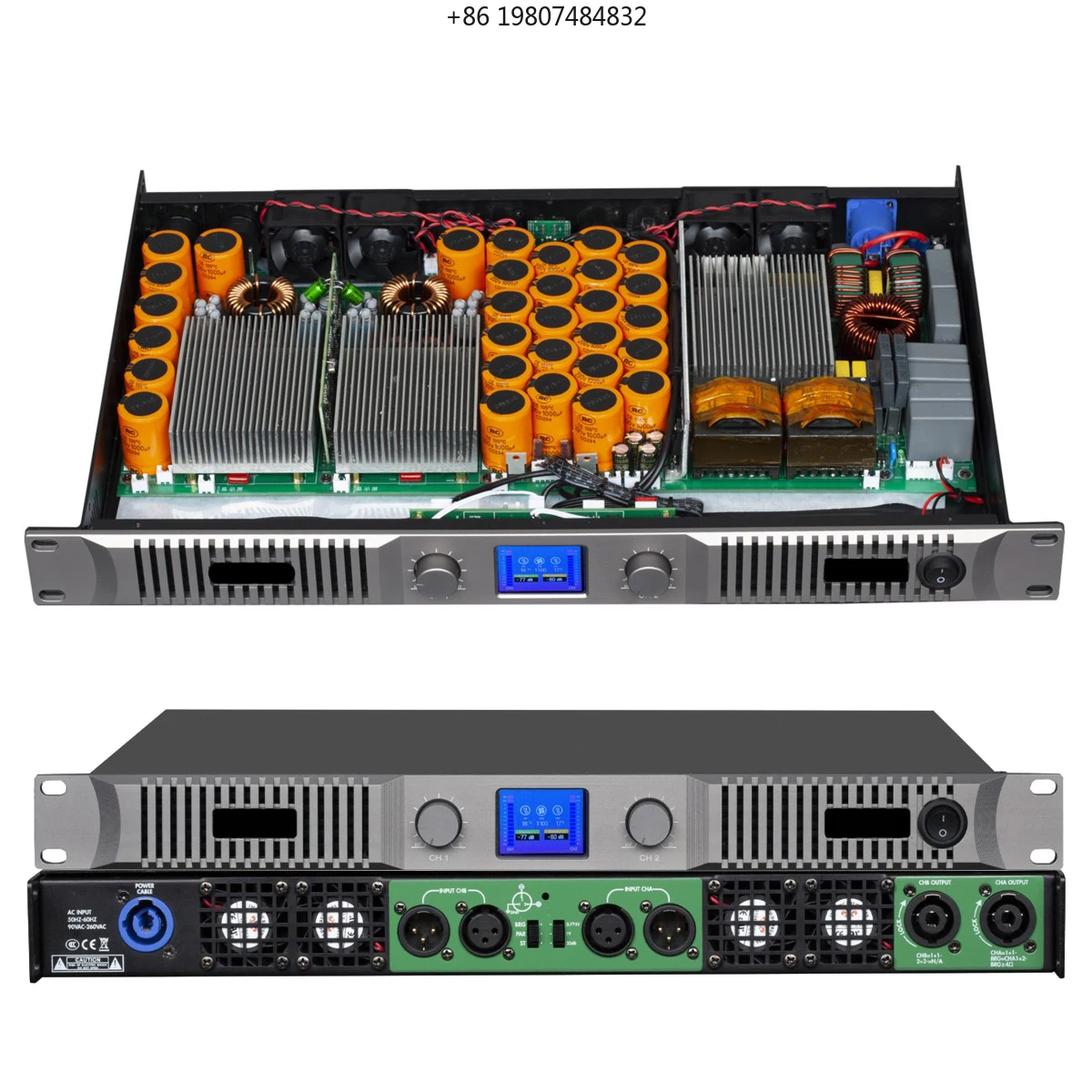 1600Watts for 18 Inch Subwoofer Class d Power Amplifier Professional 1U Digital Kelas d Amplifier
1600Watts for 18 Inch Subwoofer Class d Power Amplifier Professional 1U Digital Kelas d Amplifier