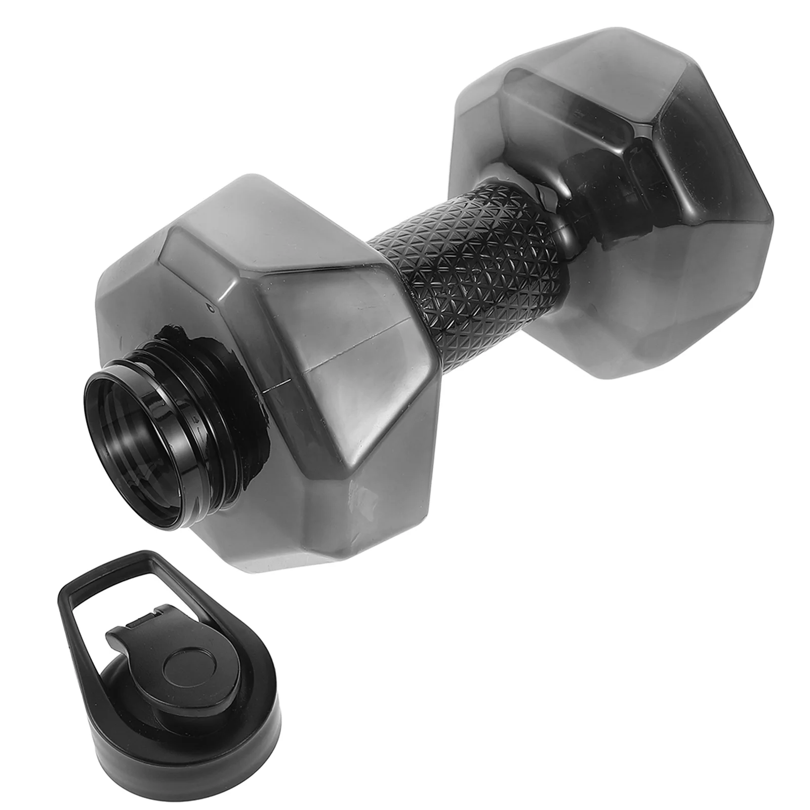 Large Capacity Dumbbell Kettle Creative Sports Water Bottle Fitness Drinking Holder Outdoor Indoor Use Practical Gift 
Large Capacity Dumbbell Kettle Creative Sports Water Bottle Fitness Drinking Holder Outdoor Indoor Use Practical Gift
