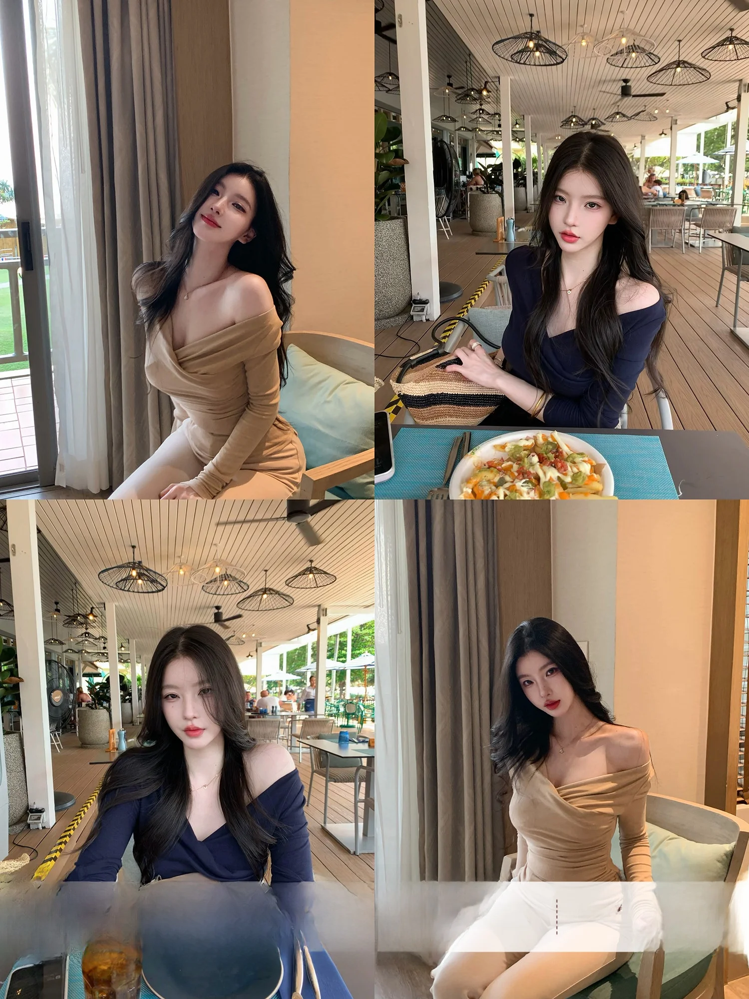Sexy Shoulder Bared Long Sleeve T Shirt Women Spring Summer Slim Fit Casual Style Fiber Blend Skin Friendly Breathable Top
Sexy Shoulder Bared Long Sleeve T Shirt Women Spring Summer Slim Fit Casual Style Fiber Blend Skin Friendly Breathable Top