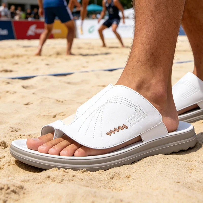 Men's Summer Casual Soft-Sole Sandals Anti-Slip Wear-Resistant Breathable Comfortable Outdoor Slip-On Slippers-DH9008
Men's Summer Casual Soft-Sole Sandals Anti-Slip Wear-Resistant Breathable Comfortable Outdoor Slip-On Slippers-DH9008