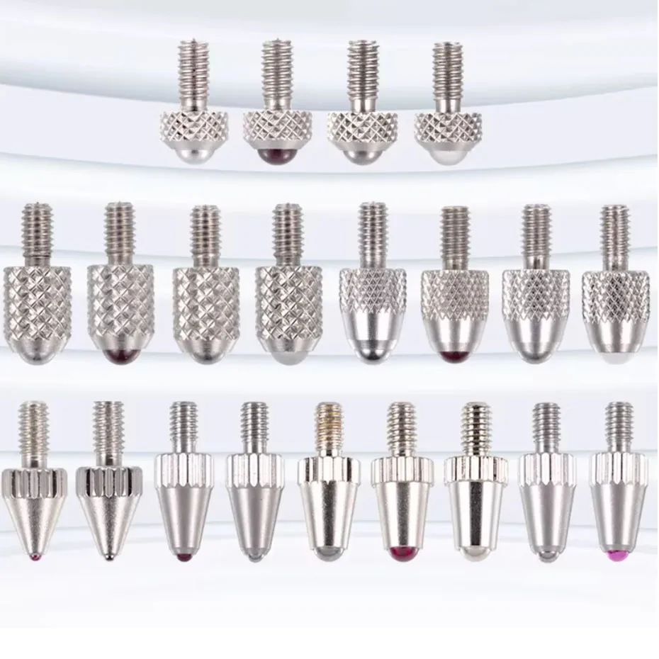 Ruby probe, height gauge, measuring probe, dial gauge, meter head, thousand gauge head, standard measuring head
Ruby probe, height gauge, measuring probe, dial gauge, meter head, thousand gauge head, standard measuring head