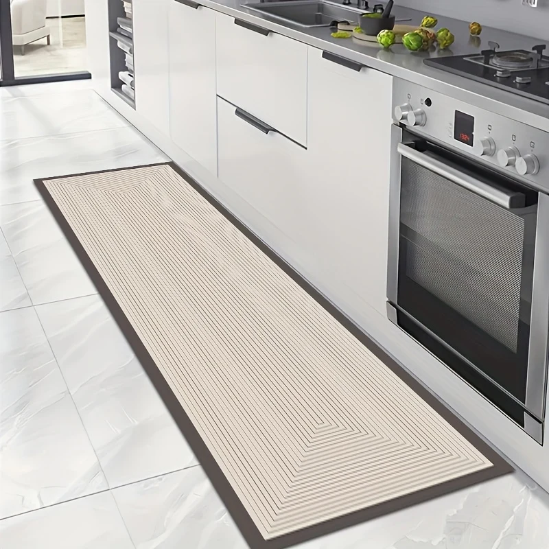 Bathroom Carpet Non-slip Water-absorbent Dirt-resistant Floor Mat Minimalist Line Texture Rug Long Home Decoration Mats 욕실 카펫
Bathroom Carpet Non-slip Water-absorbent Dirt-resistant Floor Mat Minimalist Line Texture Rug Long Home Decoration Mats 욕실 카펫