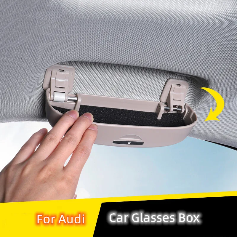 Original Car Glasses Box Decoration For Audi A3 A4 A6 Q2 Q3 Q5 Interior Stuff Automobiles Parts Accessories Sunglasses Case
Original Car Glasses Box Decoration For Audi A3 A4 A6 Q2 Q3 Q5 Interior Stuff Automobiles Parts Accessories Sunglasses Case