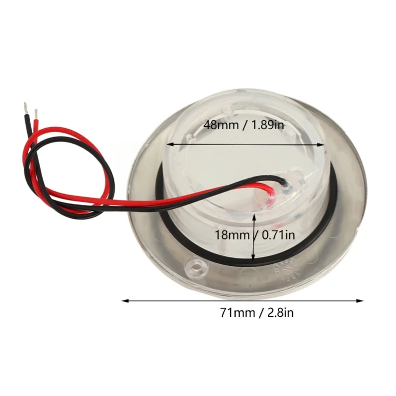 LED Puck Light DC12V RV Boat Ceiling Recessed Mount Interior Lighting 1W Sunlight White 5500-6300K
LED Puck Light DC12V RV Boat Ceiling Recessed Mount Interior Lighting 1W Sunlight White 5500-6300K
