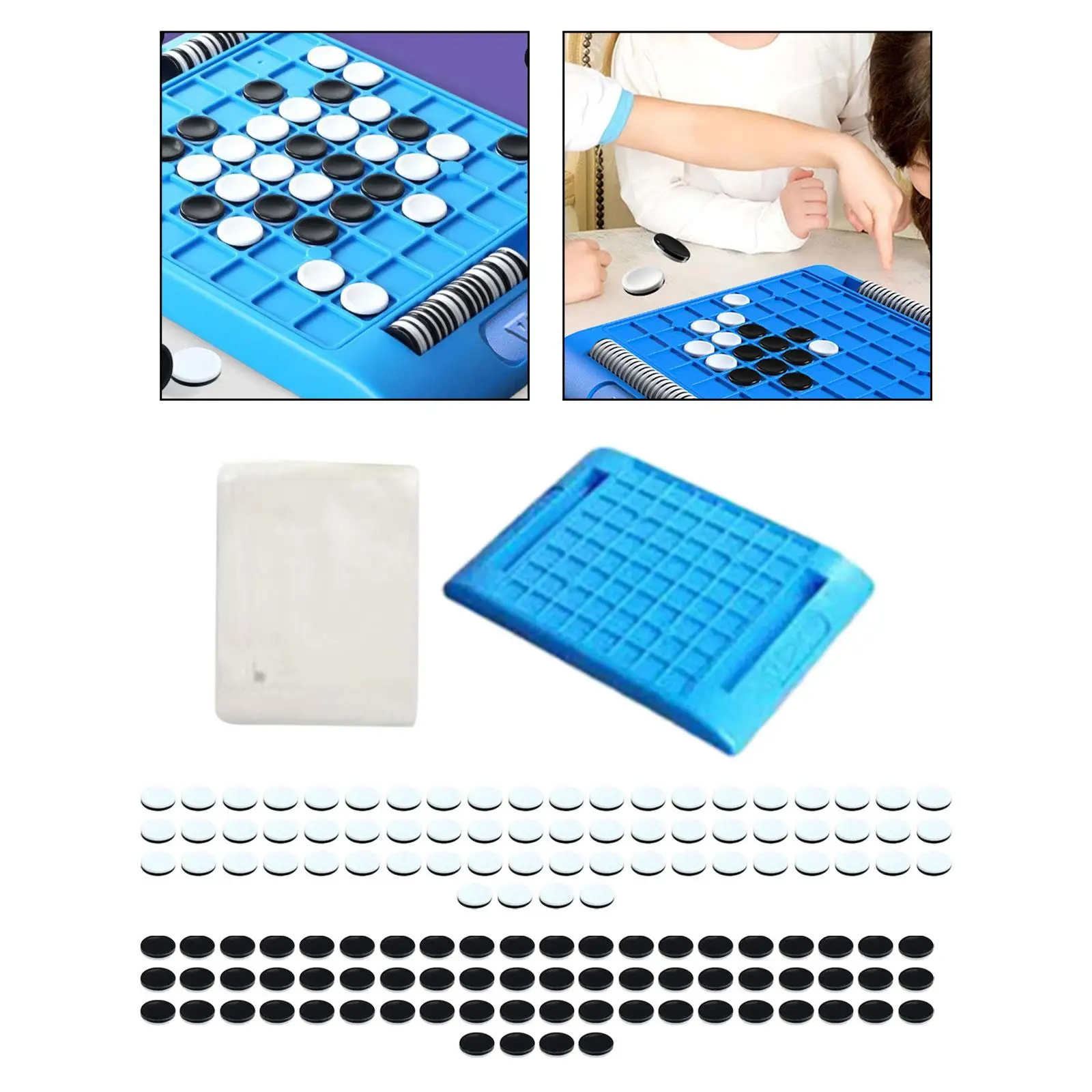 Настольная игра Reversi, идеальный подарок, семейная забавная игра для путешествий, кемпинга
Настольная игра Reversi, идеальный подарок, семейная забавная игра для путешествий, кемпинга
