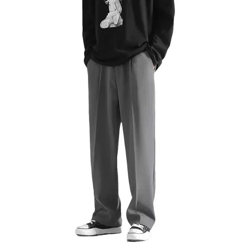 2024 New Style Men's Trendy Brand Drapey Loose Fashion Long Pants, Handsome and Casual, Versatile and Simple Men's Suit Pants
2024 New Style Men's Trendy Brand Drapey Loose Fashion Long Pants, Handsome and Casual, Versatile and Simple Men's Suit Pants