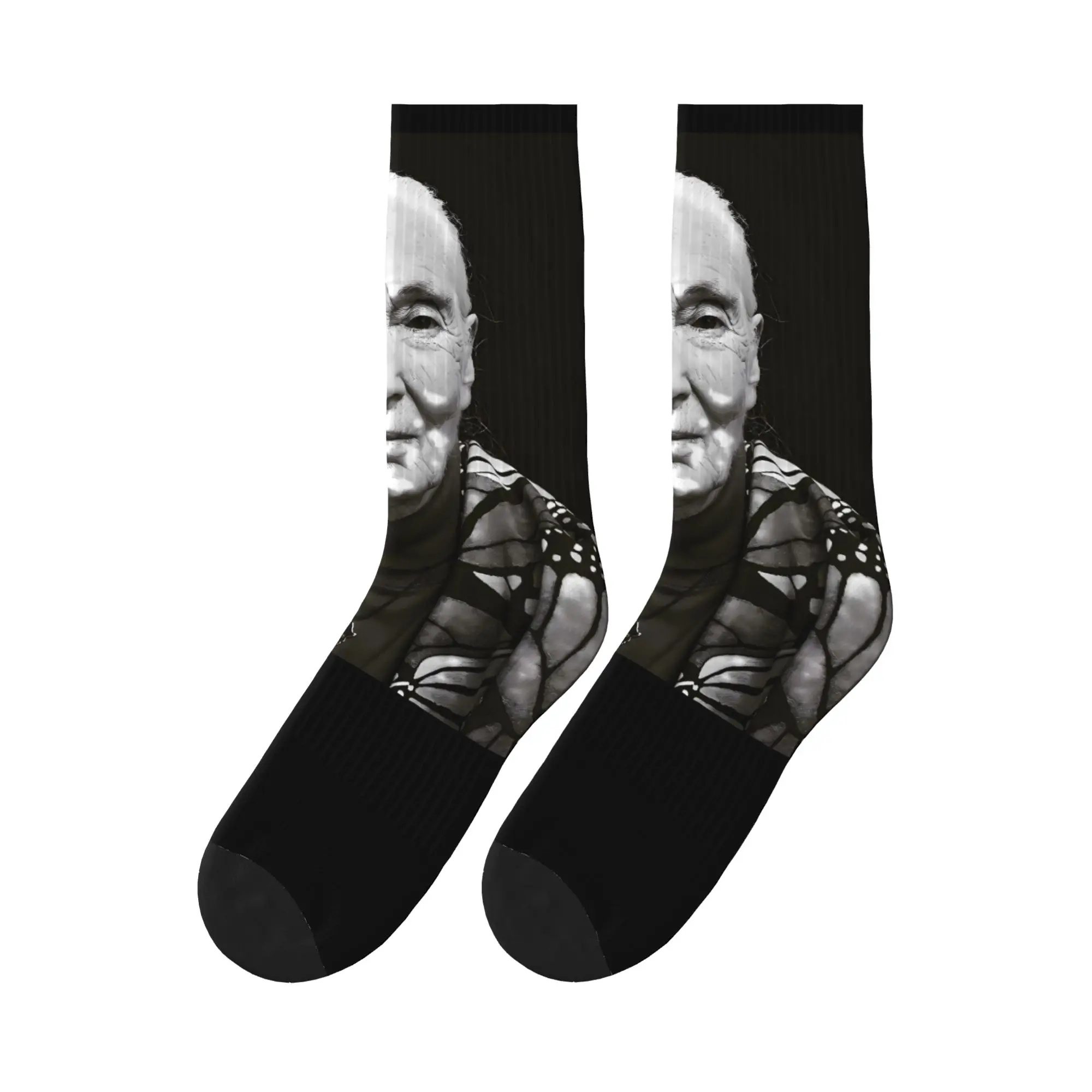 Jane Goodall Wildlife Conservation Legacy Socks Anti Bacterial Stockings Unisex Men Comfortable Outdoor Sport Sock Winter Socks
Jane Goodall Wildlife Conservation Legacy Socks Anti Bacterial Stockings Unisex Men Comfortable Outdoor Sport Sock Winter Socks