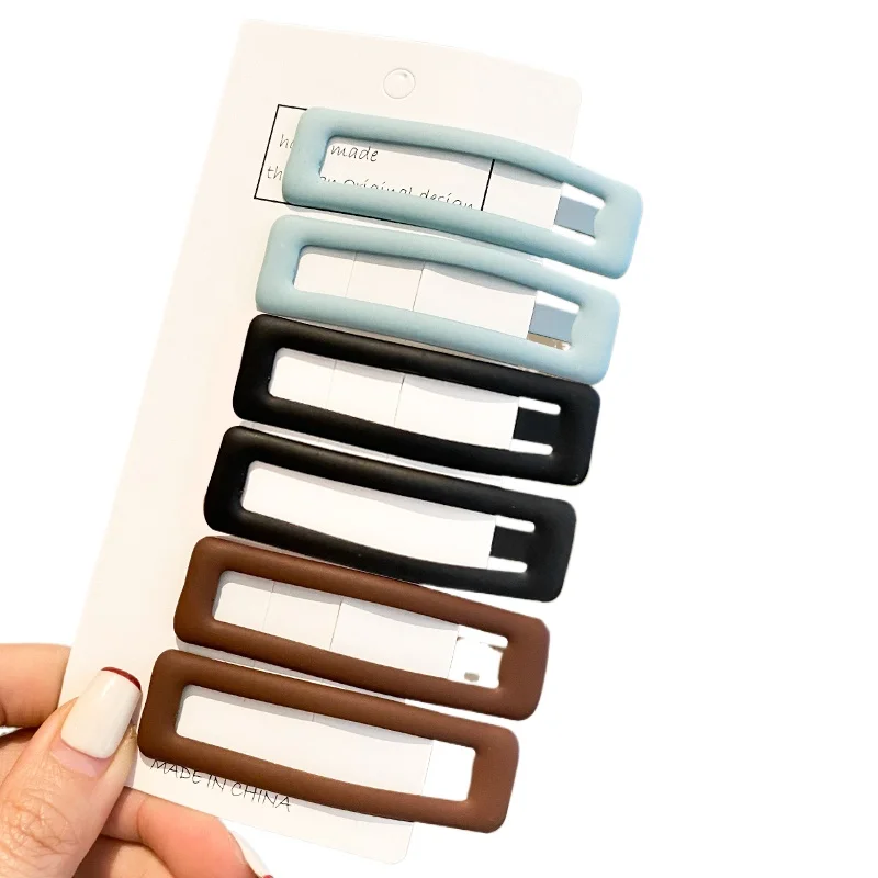 Bangs Broken Hair Clip One-word Clip Side Disc Hair Card Female Scrub Back Head Pressure Clip
Bangs Broken Hair Clip One-word Clip Side Disc Hair Card Female Scrub Back Head Pressure Clip
