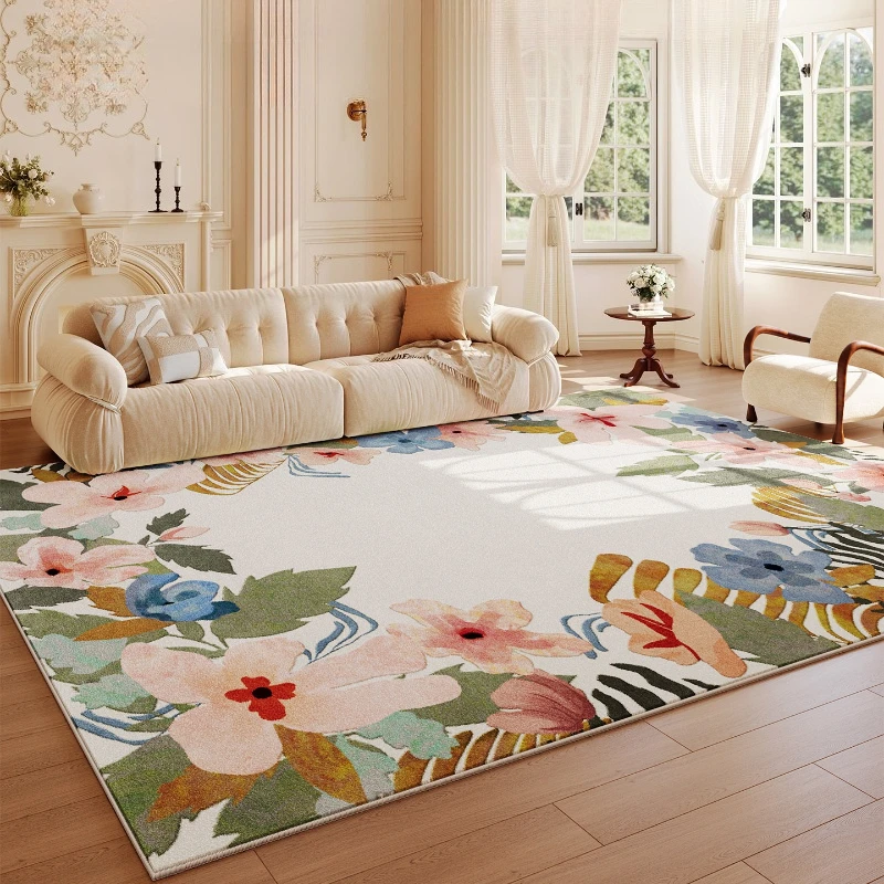 Flower Pattern Carpets for Living Room Fluffy Soft Lounge Floor Mat French Style Bedroom Decor Large Carpet Home Thick Plush Rug
Flower Pattern Carpets for Living Room Fluffy Soft Lounge Floor Mat French Style Bedroom Decor Large Carpet Home Thick Plush Rug