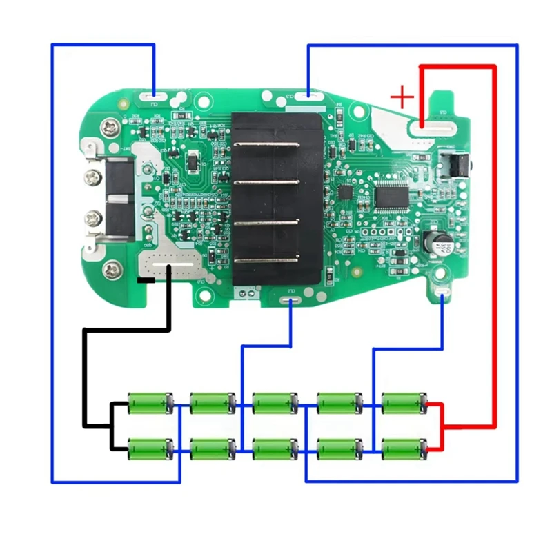 R840083 Печатная плата литий-ионного аккумулятора, защита от зарядки, коробки для корпуса литий-ионного аккумулятора 18 В-AC17
R840083 Печатная плата литий-ионного аккумулятора, защита от зарядки, коробки для корпуса литий-ионного аккумулятора 18 В-AC17