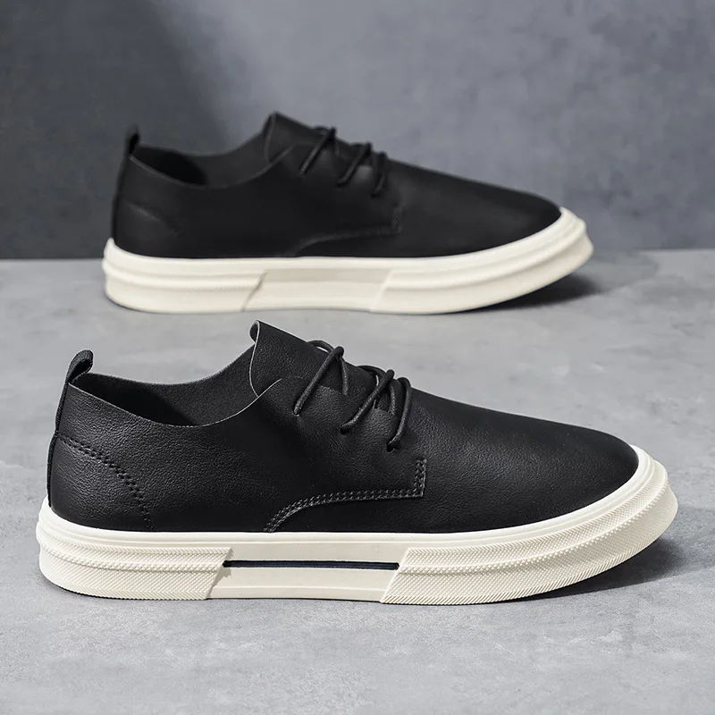 Summer Breathable Men's Shoes British Casual Shoes Board Shoes Round Toe White Style Korean Style Trendy Youth Shoes Sneakers
Summer Breathable Men's Shoes British Casual Shoes Board Shoes Round Toe White Style Korean Style Trendy Youth Shoes Sneakers