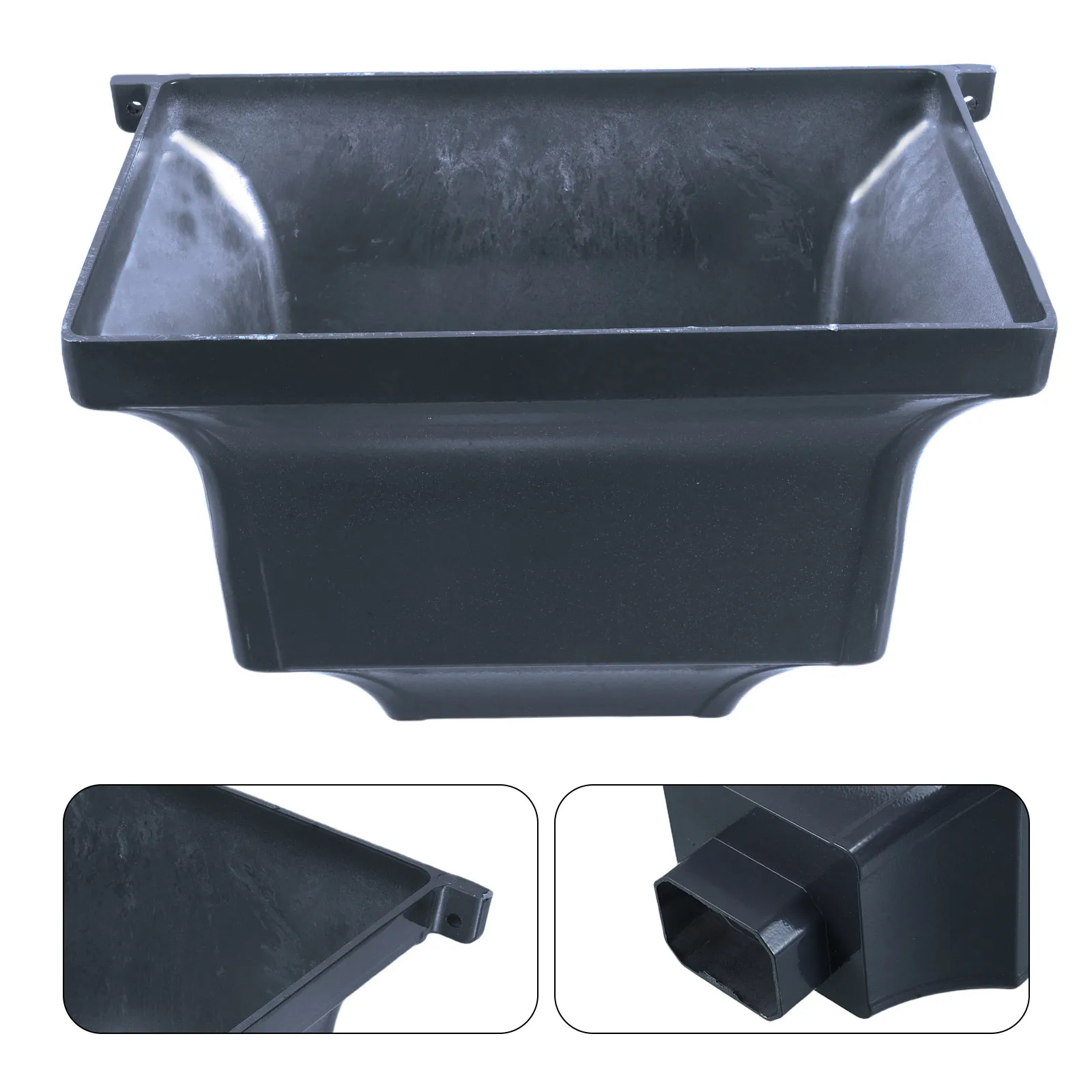 Grey Aluminum Alloy Rainwater Diverter 3000x2200x1800cm Downspout Diverter for Rain Barrel Gutter Downspout Splash Block Outdoor
Grey Aluminum Alloy Rainwater Diverter 3000x2200x1800cm Downspout Diverter for Rain Barrel Gutter Downspout Splash Block Outdoor