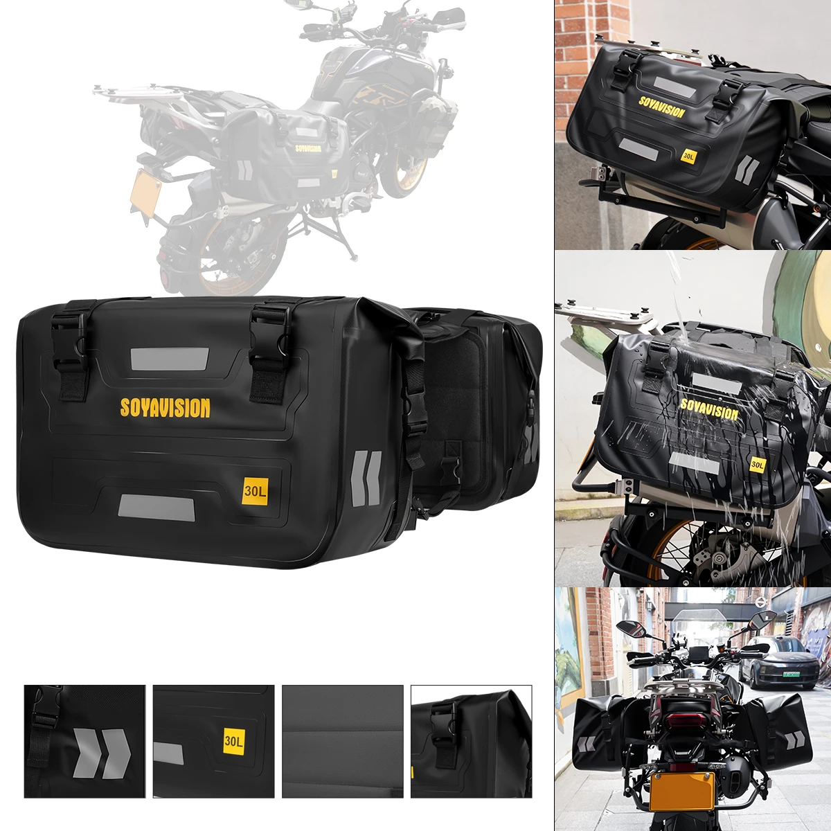 Motorcycle Bags Waterproof Outdoor Motorcycle Luggage Saddle Bag Rear Seat Bags side bag
Motorcycle Bags Waterproof Outdoor Motorcycle Luggage Saddle Bag Rear Seat Bags side bag