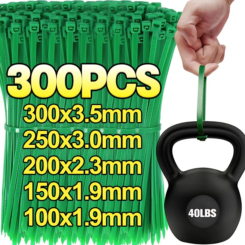 300x Nylon Garden Cable Ties Plant Vine Tree Shrubs Support Fastener Locking Nylon Adjustable Zipper Cables Ties Organizer Tools
300x Nylon Garden Cable Ties Plant Vine Tree Shrubs Support Fastener Locking Nylon Adjustable Zipper Cables Ties Organizer Tools