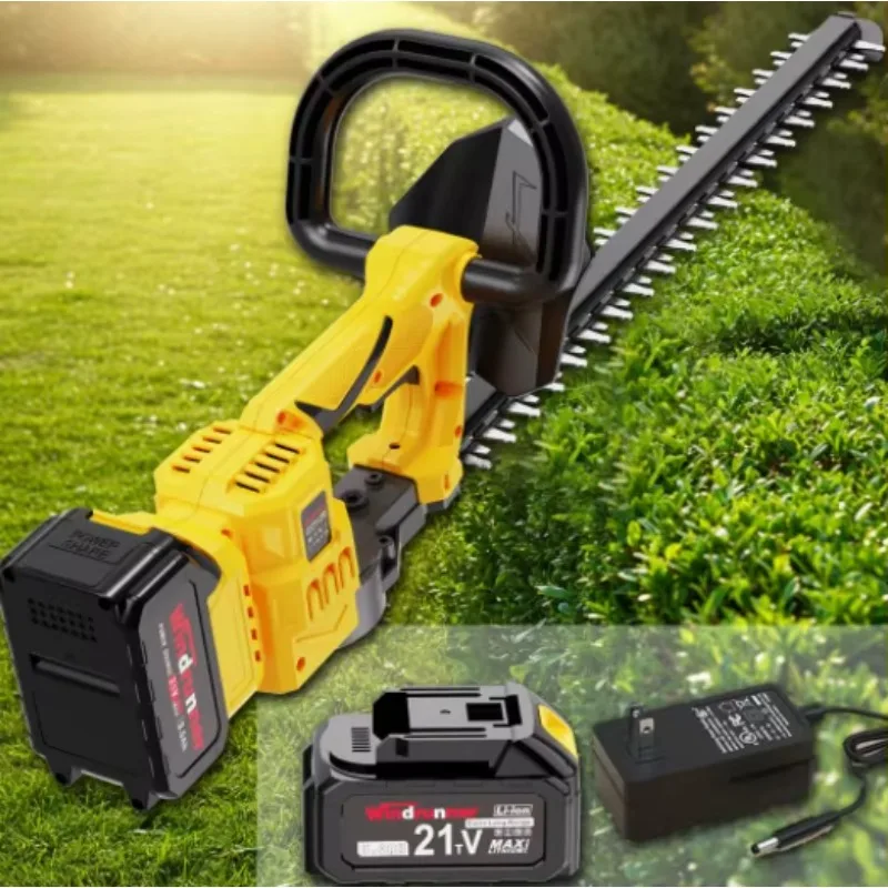 Lithium Battery Hedge Trimmer - Rechargeable Handheld Pruning Machine - Garden Tea Tree Trimming Hedge Trimmer - for Outdoor Use
Lithium Battery Hedge Trimmer - Rechargeable Handheld Pruning Machine - Garden Tea Tree Trimming Hedge Trimmer - for Outdoor Use