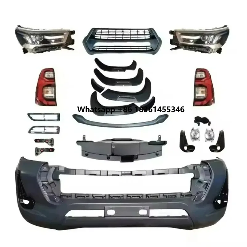 For 2016 includes 2021 upgraded car bumper High-quality kit
For 2016 includes 2021 upgraded car bumper High-quality kit