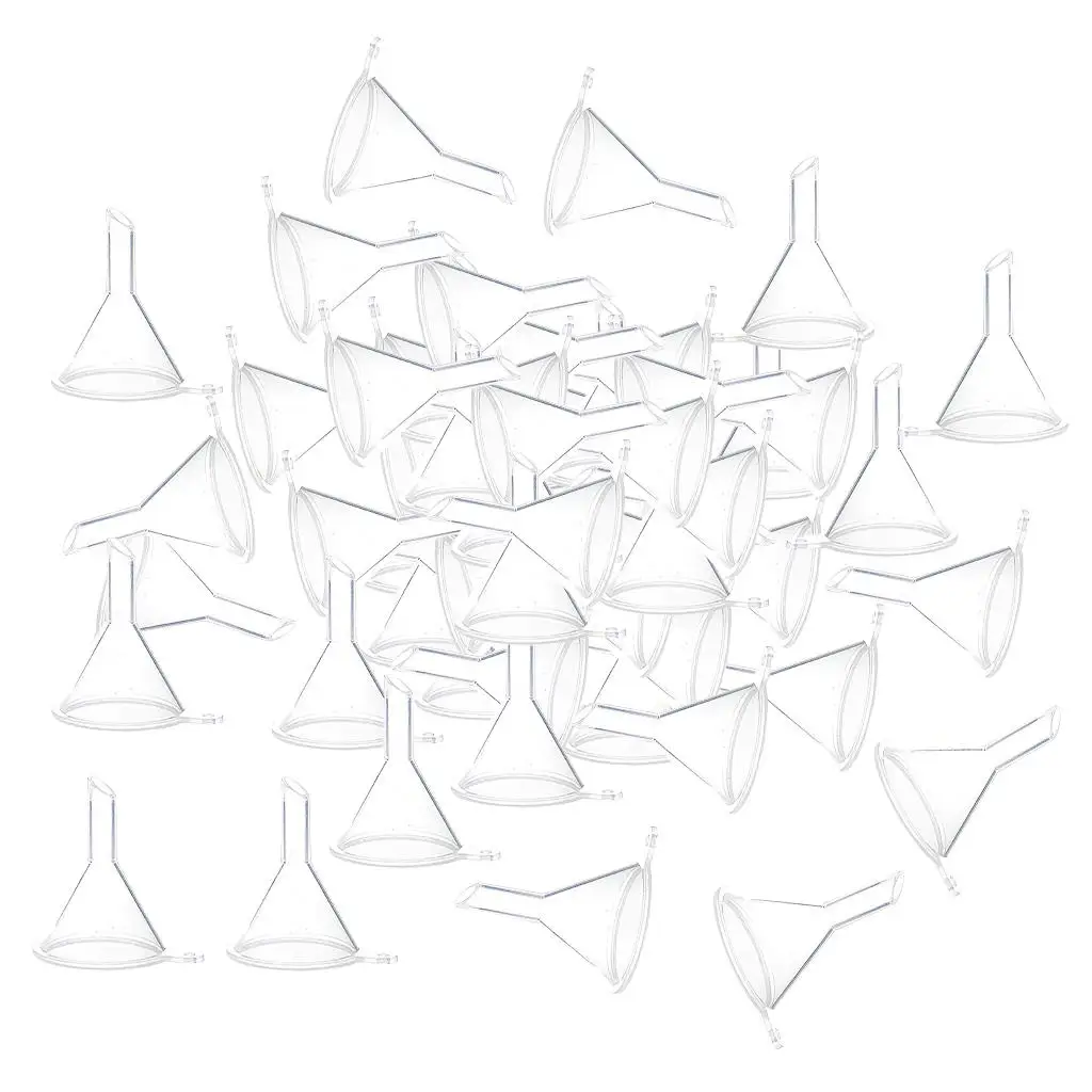 Mini Funnels for Essential Oils Plastic Funnel for Small Bottle Kitchen Spice Cosmetic and Lab Use
Mini Funnels for Essential Oils Plastic Funnel for Small Bottle Kitchen Spice Cosmetic and Lab Use