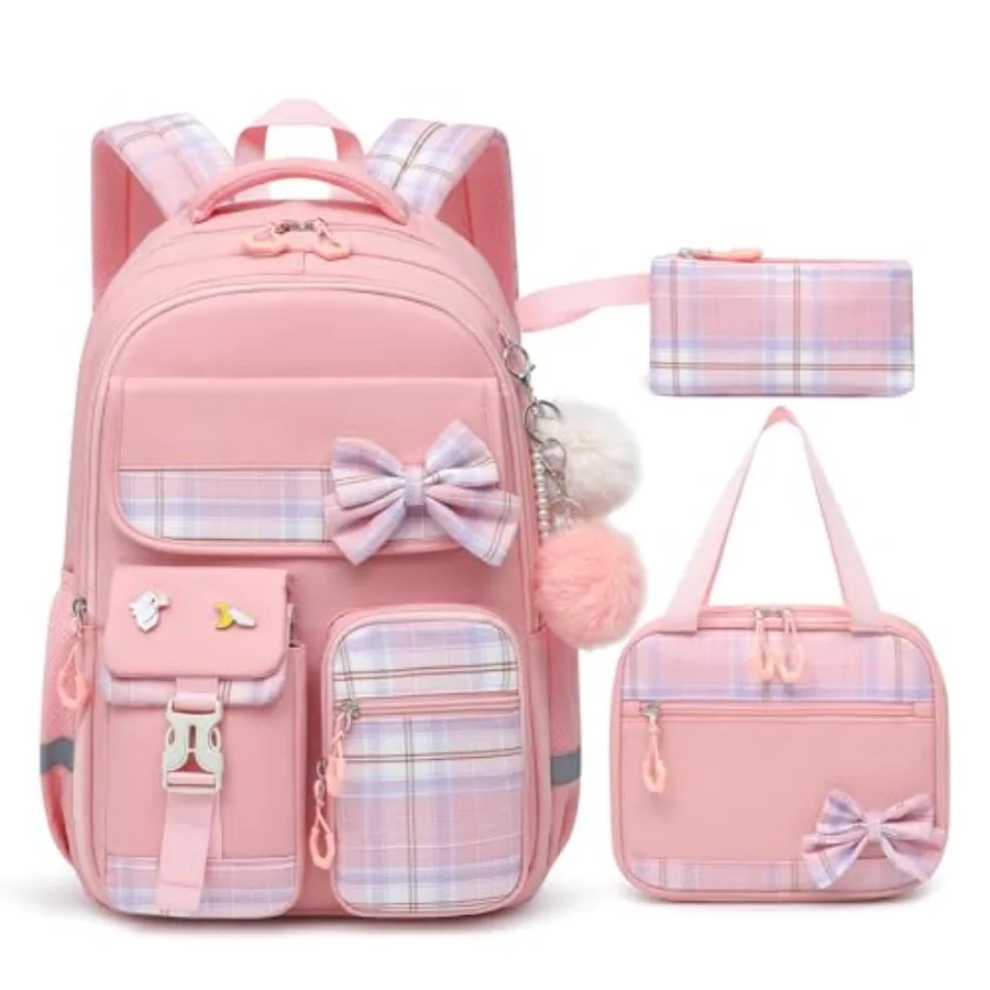 School Backpack for Girls Bookbag for Elementary Middle School Casual Travel Daypack Teen Backpacks Set
School Backpack for Girls Bookbag for Elementary Middle School Casual Travel Daypack Teen Backpacks Set
