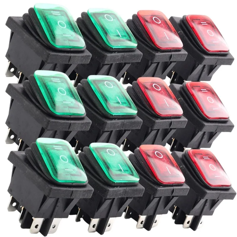 KCD4 Waterproof Marine Switch Waterproof High-Temperature-Resistant Housing High-Current Switch Flame-Retardant Wear-Resistant
KCD4 Waterproof Marine Switch Waterproof High-Temperature-Resistant Housing High-Current Switch Flame-Retardant Wear-Resistant