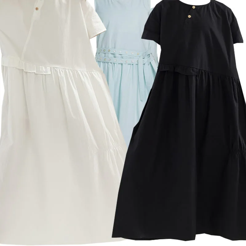 Girls Midi Dresses New 2025 Summer Blue Black White Dress Girl Big Girls Party Dresses Cotton School Child Clothes Short Sleeve
Girls Midi Dresses New 2025 Summer Blue Black White Dress Girl Big Girls Party Dresses Cotton School Child Clothes Short Sleeve
