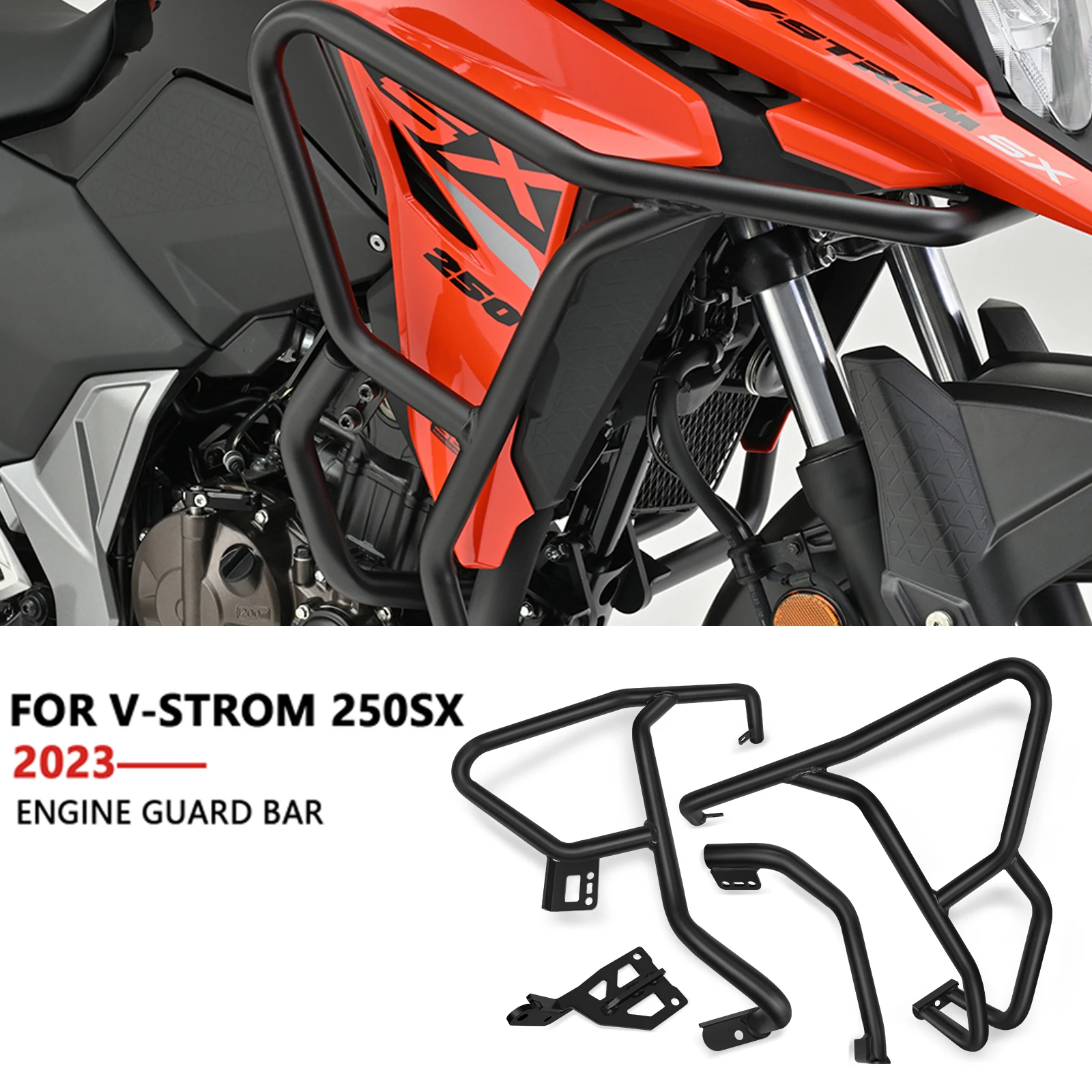 Для V Strom 250SX 2025 2024 2023, аксессуары для мотоциклов, защита двигателя, Carsh Bar, защита кузова мотоцикла, комплекты бампера
Для V Strom 250SX 2025 2024 2023, аксессуары для мотоциклов, защита двигателя, Carsh Bar, защита кузова мотоцикла, комплекты бампера