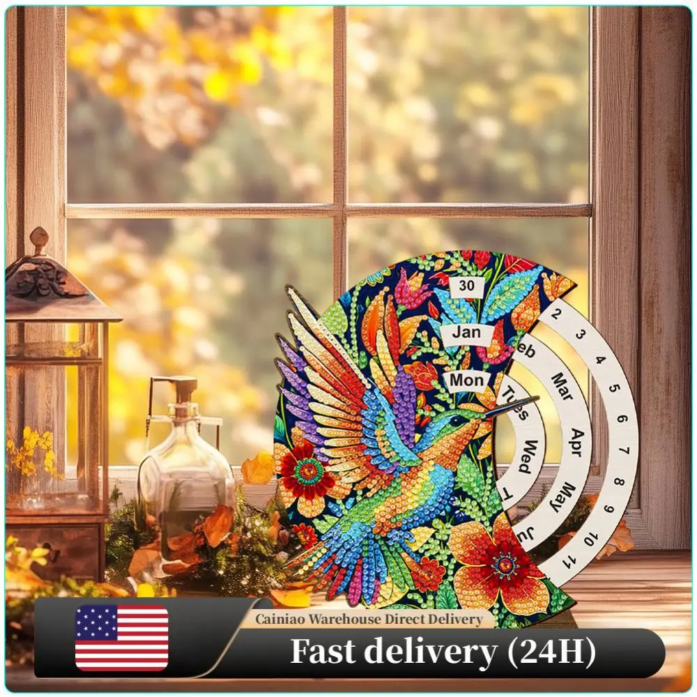 Настольный календарь-конструктор 5D DIY с ручной инкрустацией стразами в форме лошади, украшение для рабочего стола
Настольный календарь-конструктор 5D DIY с ручной инкрустацией стразами в форме лошади, украшение для рабочего стола