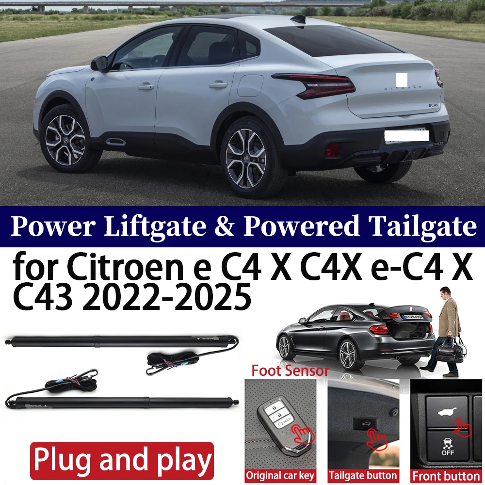 for Citroen e C4 X C4X e-C4 X C43 2022-2025 Car Auto Power Electric Tailgate Liftgate Lift Trunk Closer System Boot Lift Motor
for Citroen e C4 X C4X e-C4 X C43 2022-2025 Car Auto Power Electric Tailgate Liftgate Lift Trunk Closer System Boot Lift Motor