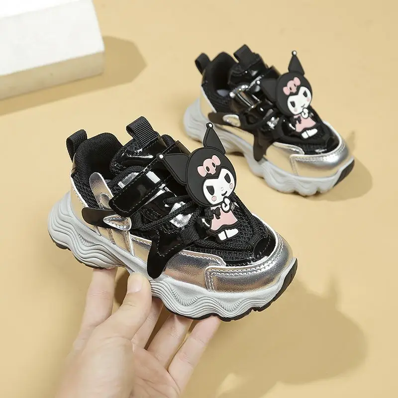 Sweet Kuromi Anime Kawaii Sanrio Ins Children Breathable Mesh Shoes Cute Cartoon Fashion Sports Sneakers Gifts for Girls
Sweet Kuromi Anime Kawaii Sanrio Ins Children Breathable Mesh Shoes Cute Cartoon Fashion Sports Sneakers Gifts for Girls