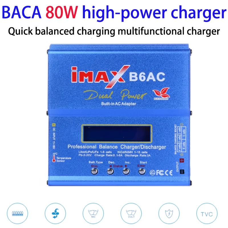 Модельная навигация Imaxb6ac80w со сбалансированным зарядным устройством, 3s, литиевая батарея, многофункциональная интеллектуальная модель автомобиля, навигация, БПЛА
Модельная навигация Imaxb6ac80w со сбалансированным зарядным устройством, 3s, литиевая батарея, многофункциональная интеллектуальная модель автомобиля, навигация, БПЛА