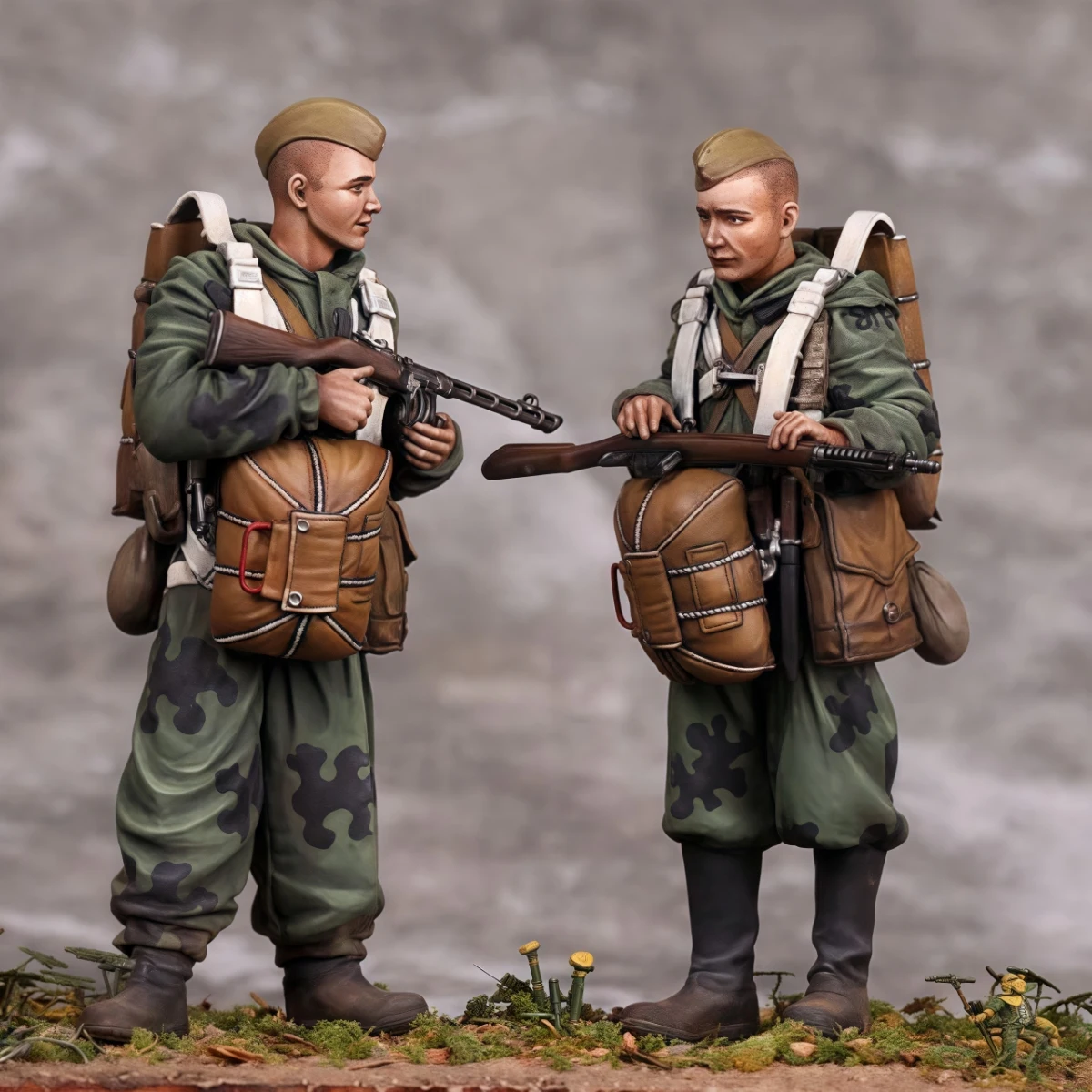 1/35 Resin Unpainted Model Kit, Military Theme, WWII Russian Paratrooper Unassembled and Unpainted GK
1/35 Resin Unpainted Model Kit, Military Theme, WWII Russian Paratrooper Unassembled and Unpainted GK