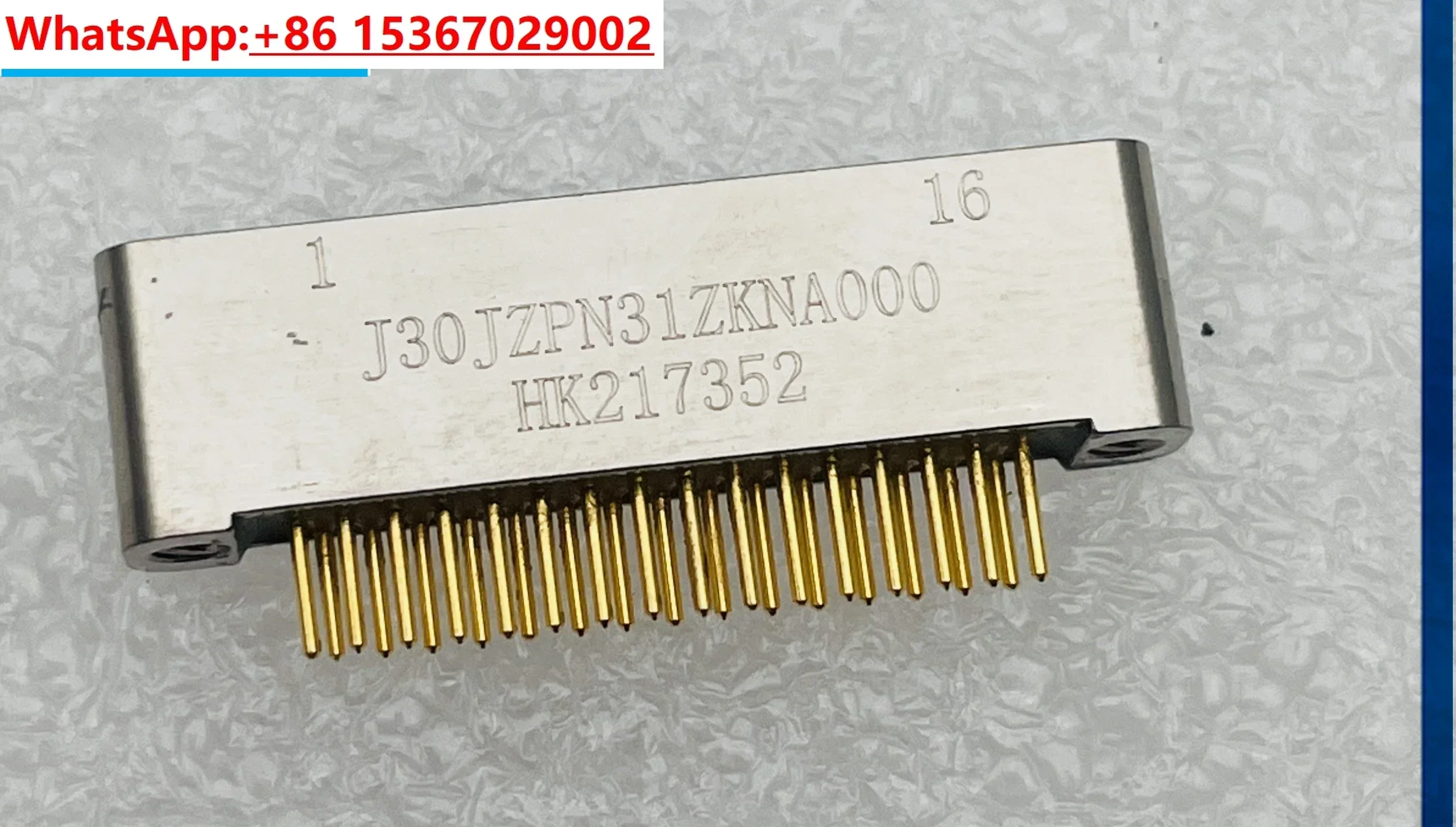 J30JZ Low Insertion Force Rectangular Connector J30JZ/XPN31TJNAP01 J30JZPN31ZKNA000
J30JZ Low Insertion Force Rectangular Connector J30JZ/XPN31TJNAP01 J30JZPN31ZKNA000