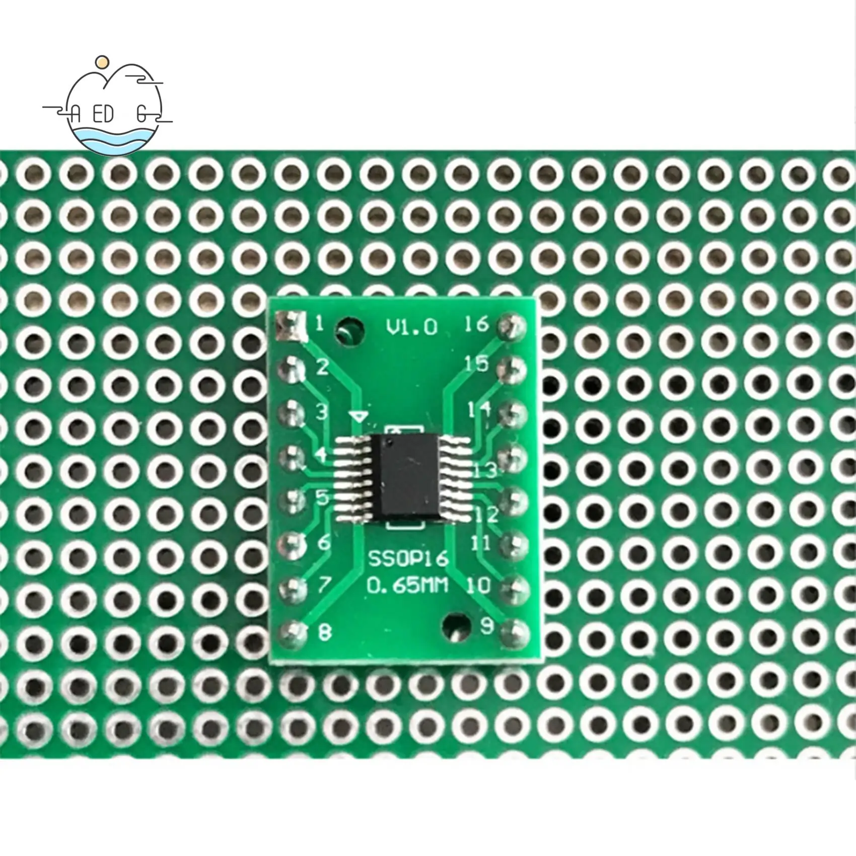 AED6-100Pcs/Lot TSSOP16 SSOP16 SOP16 To DIP16 Transfer Board DIP Pin Board Pitch Adapter PCB
AED6-100Pcs/Lot TSSOP16 SSOP16 SOP16 To DIP16 Transfer Board DIP Pin Board Pitch Adapter PCB