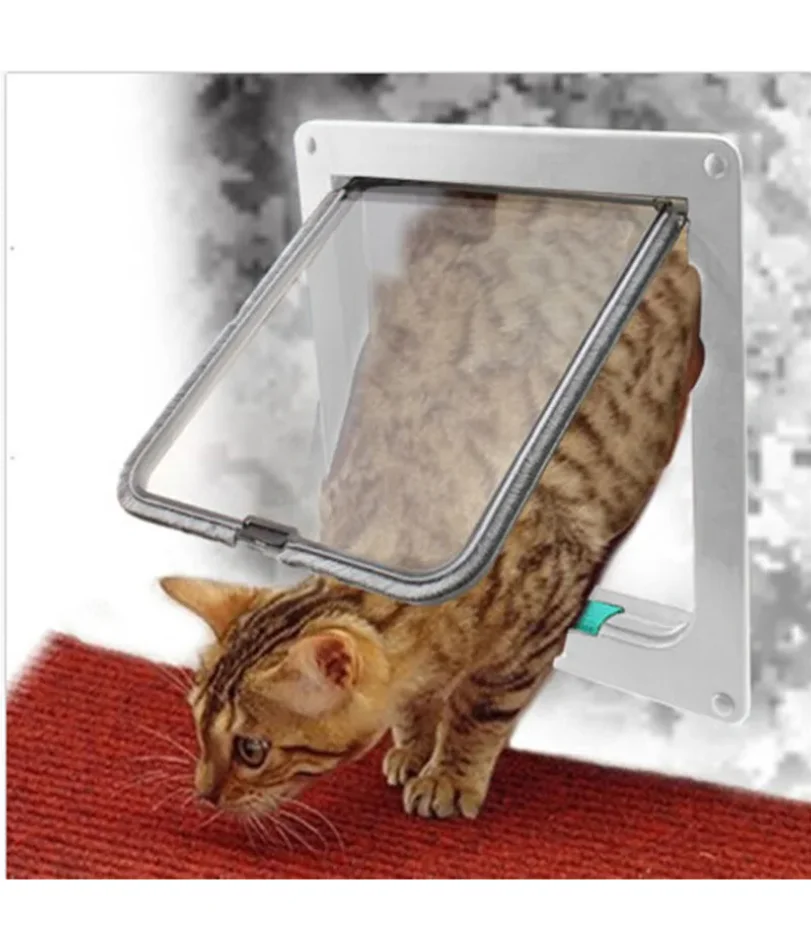 Security Lock Flap Door for Dog Cats Kitten ABS Plastic Small Pet Gate Door Kit Cat Dogs Flap Doors Dog Cat Accessories
Security Lock Flap Door for Dog Cats Kitten ABS Plastic Small Pet Gate Door Kit Cat Dogs Flap Doors Dog Cat Accessories