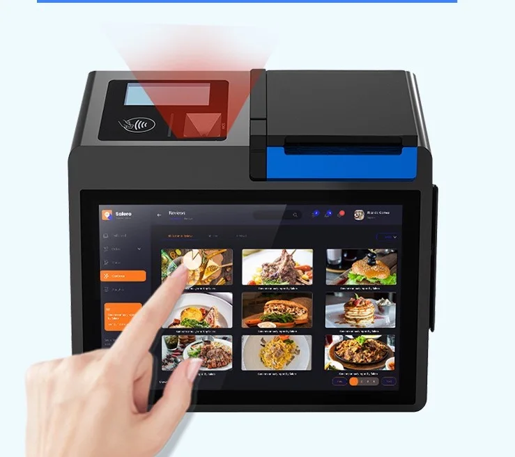 Z100 Google GMS 10.1 Inch Android POS Smart Terminal Android 14+ 80MM Printer NFC QR Code Pay 2.6" 3.95" LED Cash Register POS
Z100 Google GMS 10.1 Inch Android POS Smart Terminal Android 14+ 80MM Printer NFC QR Code Pay 2.6" 3.95" LED Cash Register POS
