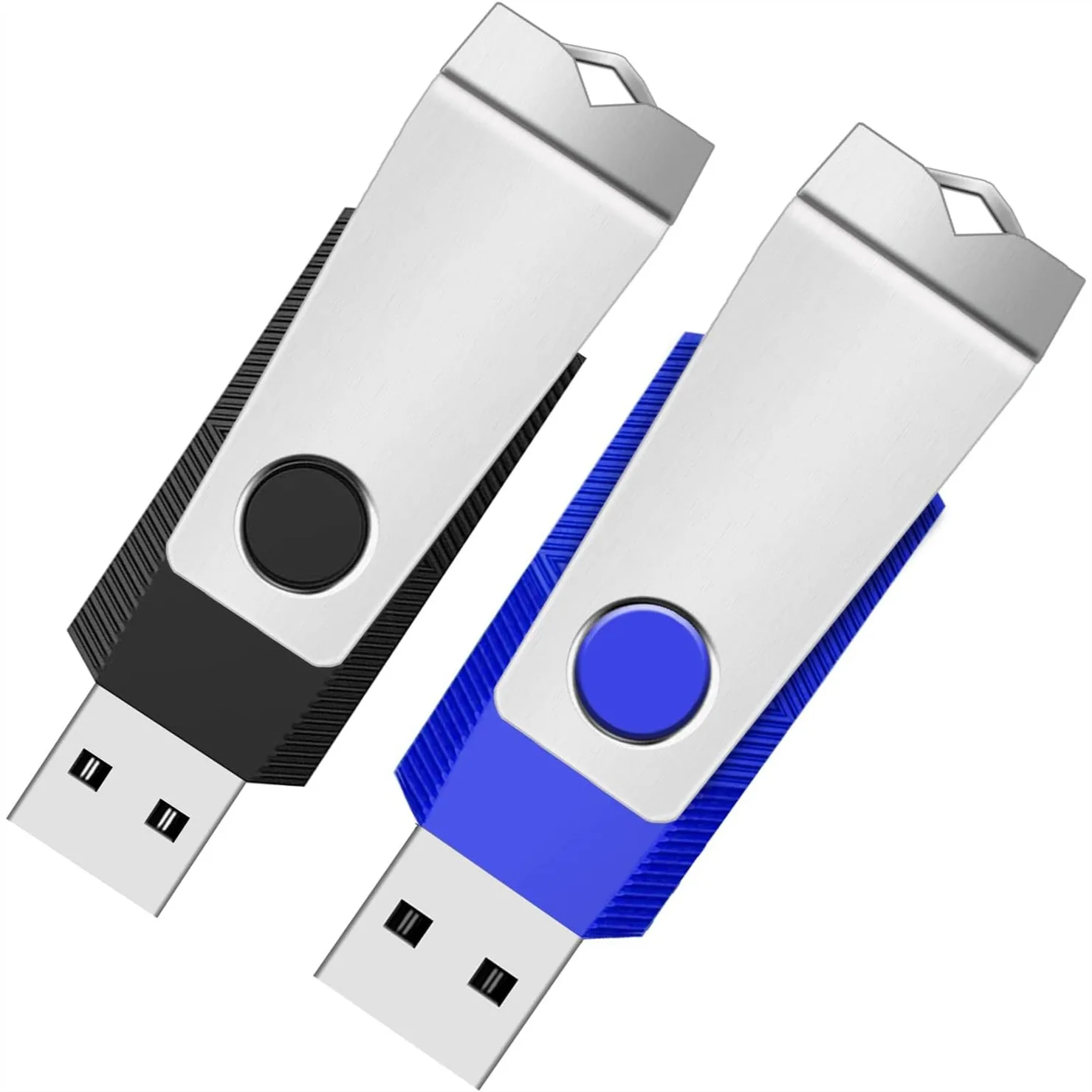 2GB USB 2.0 Flash Drive 2 Pack with LED Light and Lanyards for Storage and Backup (Black Blue)
2GB USB 2.0 Flash Drive 2 Pack with LED Light and Lanyards for Storage and Backup (Black Blue)
