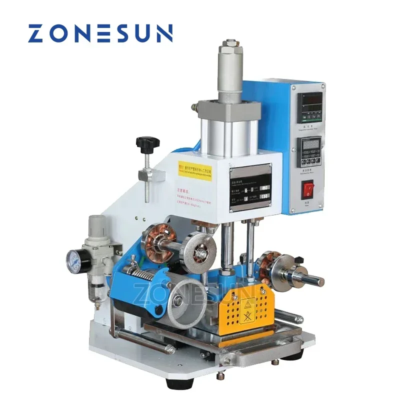 ZONESUN ZY-819-A 80*90mm Pneumatic Stamping Machine leather Branding Iron LOGO Personality Individuality Card Hot Foil Machine 
ZONESUN ZY-819-A 80*90mm Pneumatic Stamping Machine leather Branding Iron LOGO Personality Individuality Card Hot Foil Machine