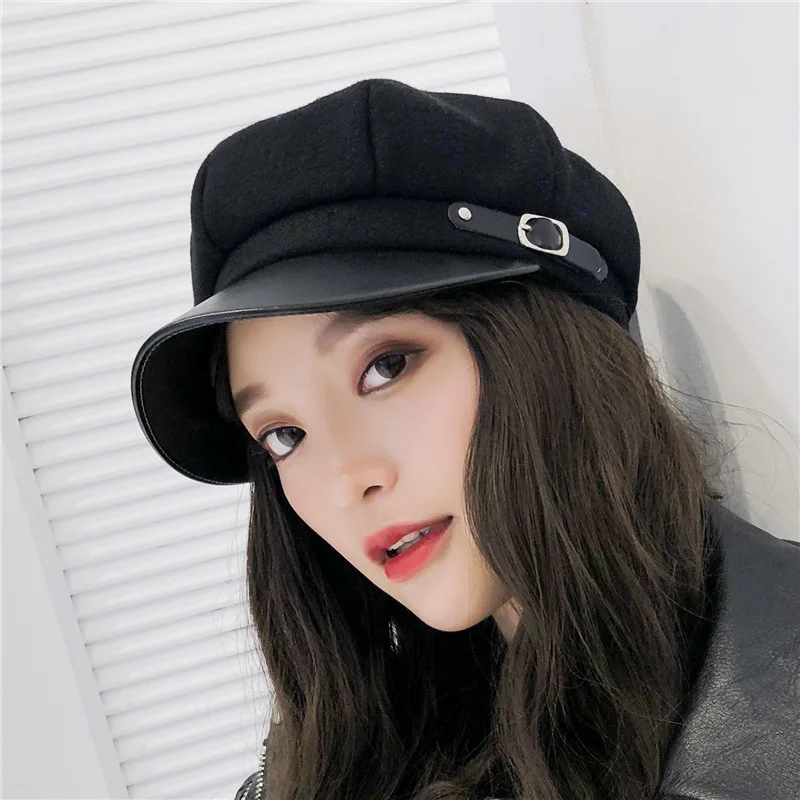 Autumn Winter Warm Octagonal Hat Women Vintage Faux Camel Wool Blend Newsboy Cap British Style Beret for Women
Autumn Winter Warm Octagonal Hat Women Vintage Faux Camel Wool Blend Newsboy Cap British Style Beret for Women